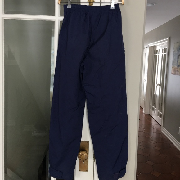 ADIDAS Nylon Track Pants/Joggers Navy - Picture 4 of 8